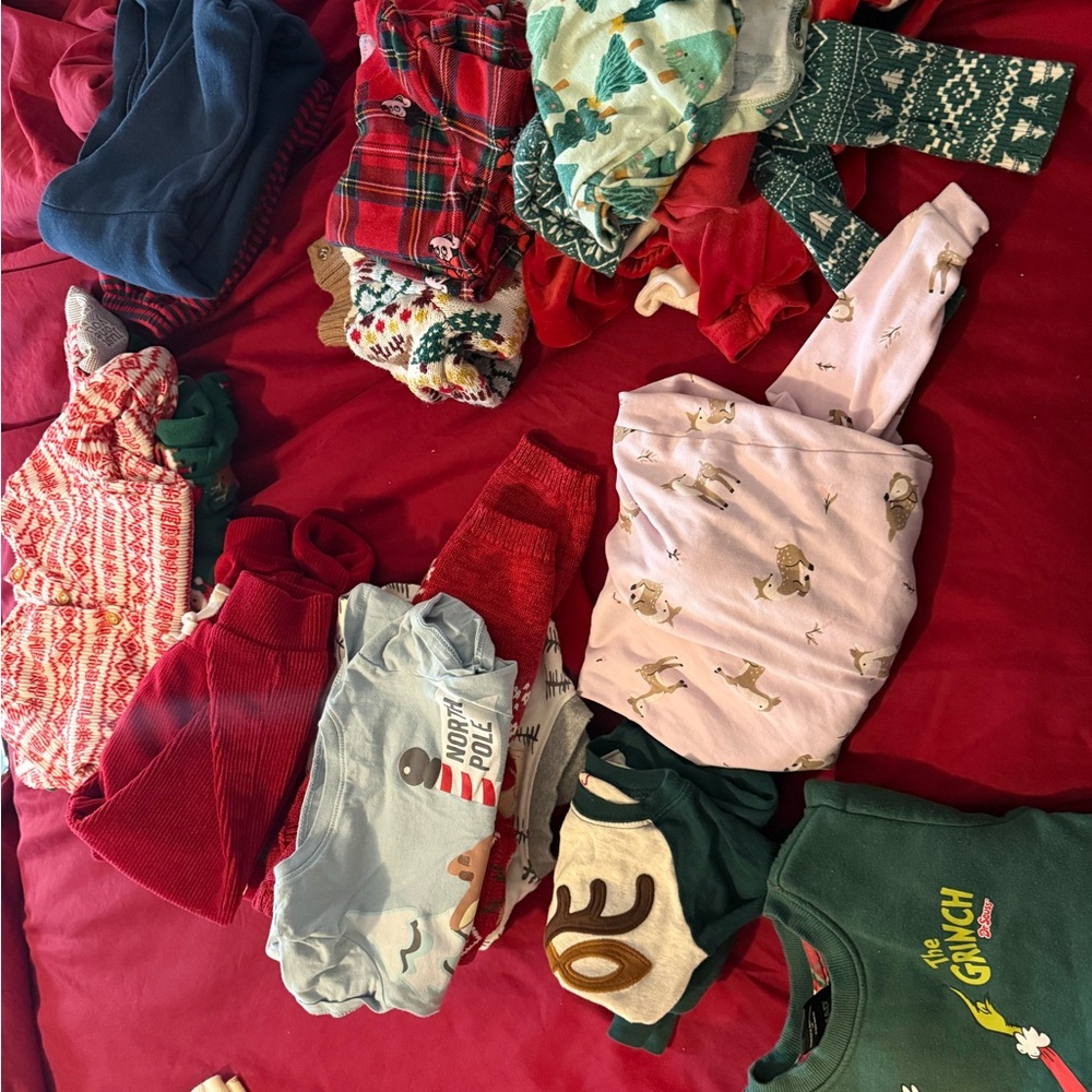 Bulk Sale - Christmas/Holiday Outfits (12-18M) / 2T